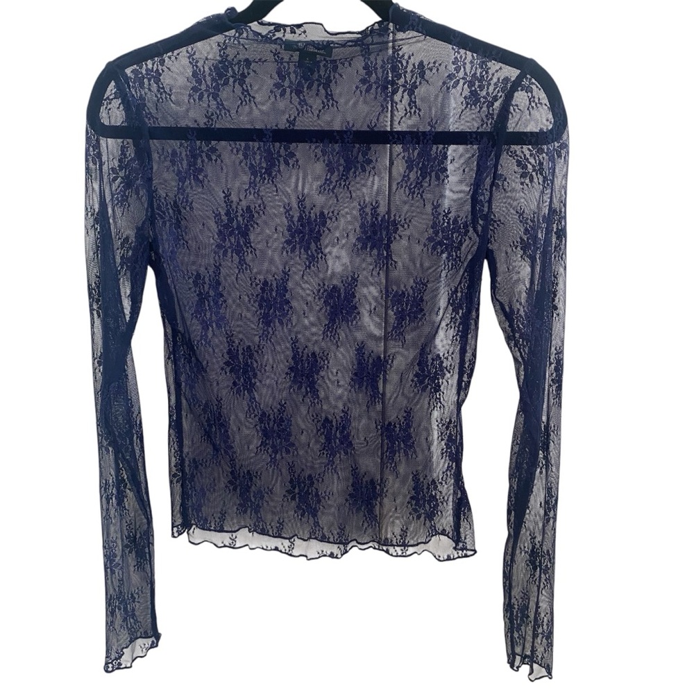 Wild Fable Navy Lace Top